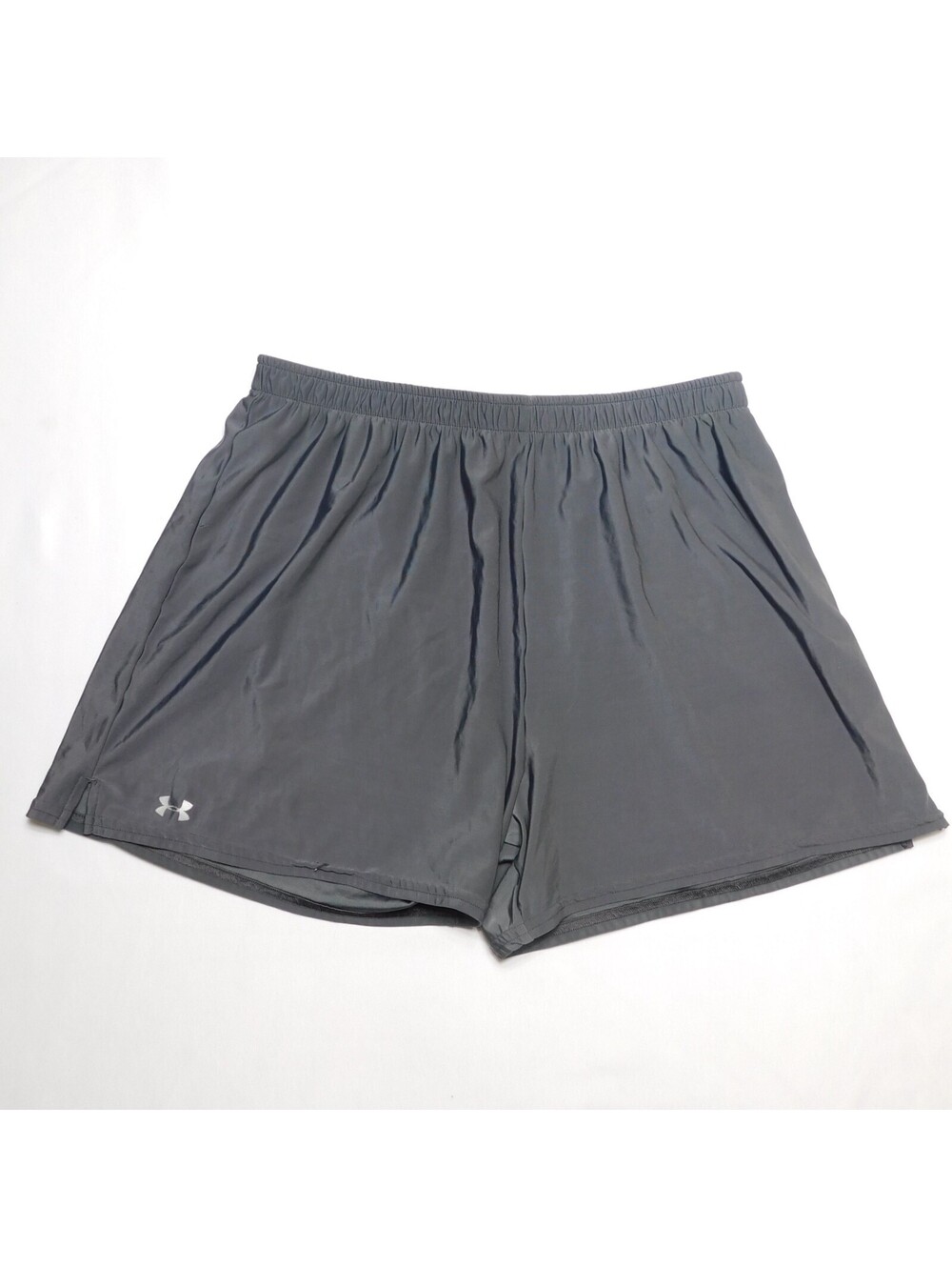 Under Armour Shorts Mens Large L Gray Lightweight Athletic Gym Running Training